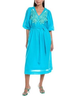 Ro's Garden Naira Maxi Dress - Blue