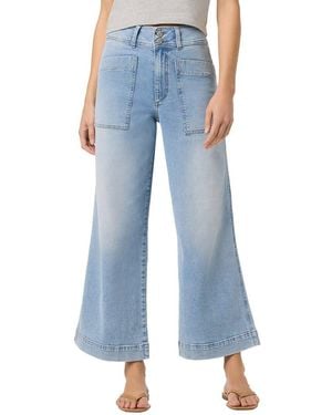 Joe's Jeans Wide Leg Cargo Ankle Audirelle Jean - Blue