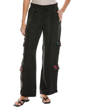 Johnny Was Phillis Crochet Pant - Black