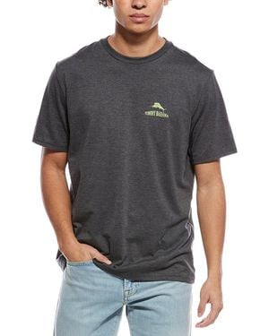 Tommy Bahama Large Bills Only T-Shirt - Grey