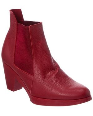 Arche Divana Leather Bootie - Red