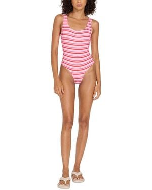 Solid & Striped The Annemarie One-Piece - Red