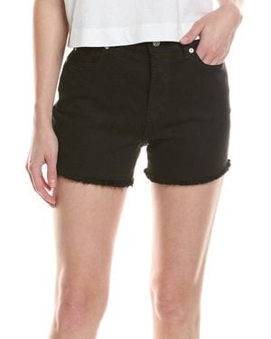 7 For All Mankind High-Rise Short - Black