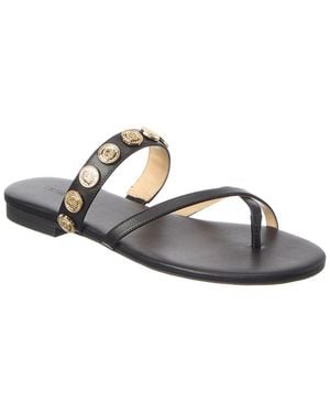 L'Agence Hanna Leather Sandal - Metallic