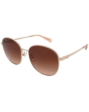 COACH Hc7189 55Mm Sunglasses - Brown