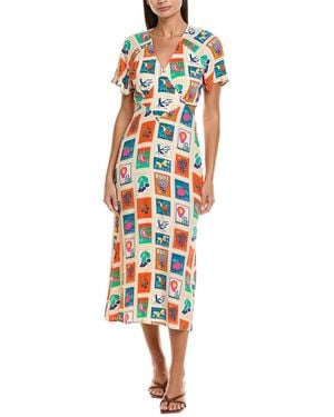 ANNA KAY Axel Midi Dress - White