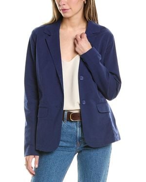 Tommy Bahama Cotton-Blend Nova Wave Blazer - Blue