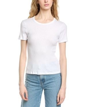 Michael Stars Lani Crewneck T-Shirt - White