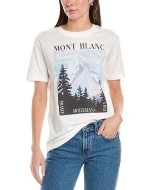 Wildfox Mont Blanc Ryan T-Shirt - Blue