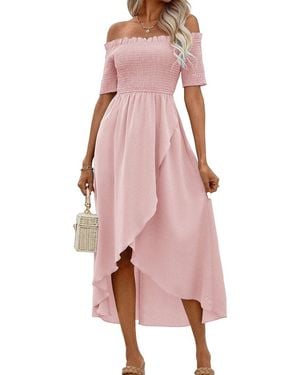 DELI S Midi Dress - Pink