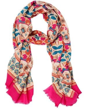 J.McLaughlin Reed Wool Scarf - Red
