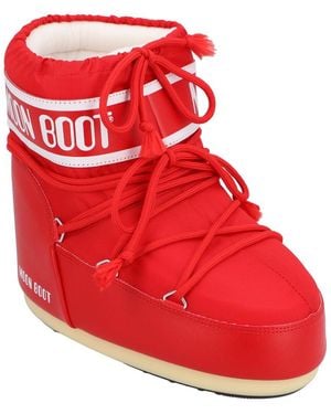 Moon Boot Icon Low Boot - Red