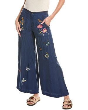 Johnny Was Moesly Pant - Blue