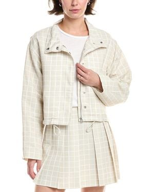 Rebecca Taylor Drawcord Jacket - Natural