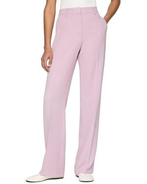 Lafayette 148 New York Gates Full Leg Pant - Pink