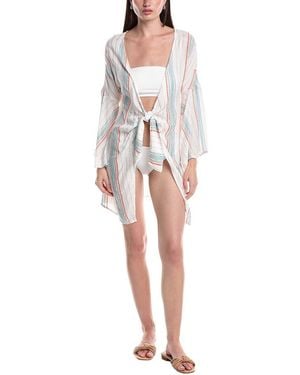 Becca Radiance V-Neck Tunic - White