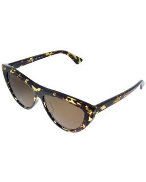 Bottega Veneta Bv1018S 57Mm Polarized Sunglasses - Brown