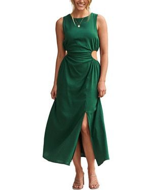 LEON GORI Maxi Dress - Green