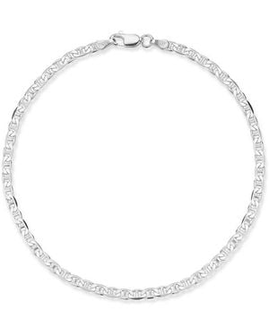 YIELD OF MEN 3Mm Mariner Link Chain Bracelet - White