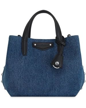 Rebecca Minkoff Riley Small Tote Denim - Blue