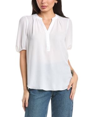 NYDJ Popover Blouse - White