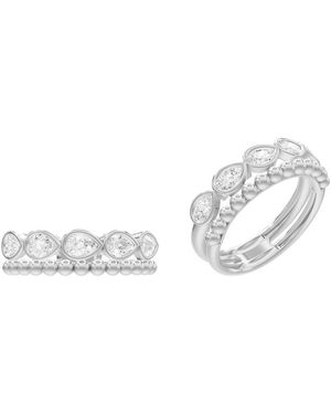 Lab Grown Diamonds 0.70 Ct. Tw. Lab-Grown Diamond Ring - Metallic