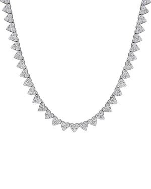 Created Forever 14K 6.24 Ct. Tw. Lab-Grown Diamond Tennis Toggle Necklace - Metallic