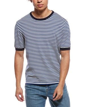 J.McLaughlin Ventura T-Shirt Jumper - Blue