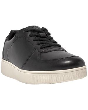 Fitflop Leather Sneaker - Black
