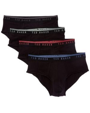 Ted Baker 4Pk Brief - Black