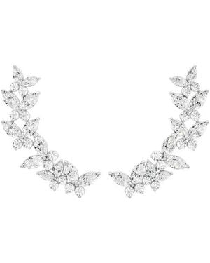 Sabrina Designs Lab Grown Diamonds 14K 3.75 Ct. Tw. Lab-Grown Diamond Butterfly Earring - Metallic