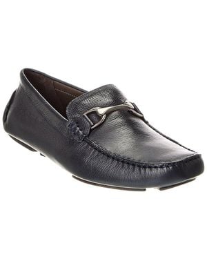 Donald J Pliner Vitali Leather Loafer - Black