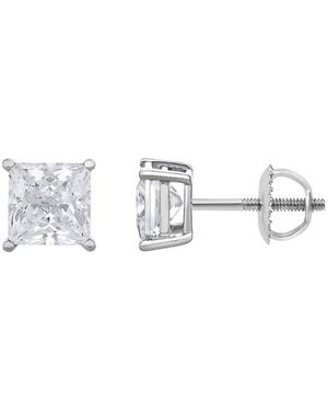 Lab Grown Diamonds 2.00 Ct. Tw. Lab-Grown Diamond Stud Earrings - White