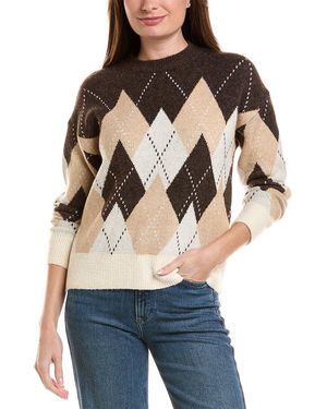 ANNA KAY Naeomie Wool-Blend Jumper - Blue