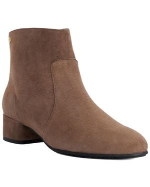 Dune Pardys Suede Bootie - Brown