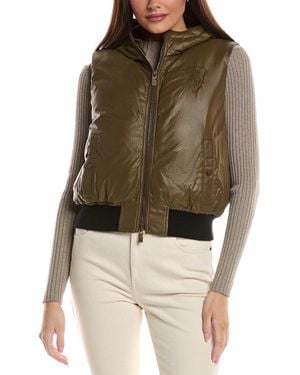 Burberry Logo Gilet - Green