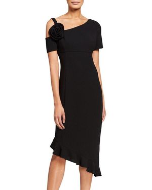 Shani Midi Dress - Black