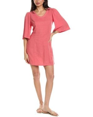 Young Fabulous & Broke Fiora Linen-Blend T-Shirt Dress - Pink