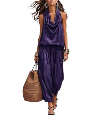 Olivia Taylor Top & Pant Set - Blue