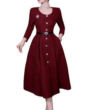 BRC By BURRYCO Midi Dress - Red
