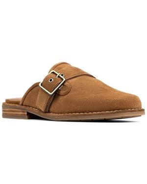 Donald J Pliner Sabel Leather Mule - Brown
