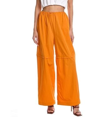LAPOINTE Windbreaker Zipper Knee Pant - Orange