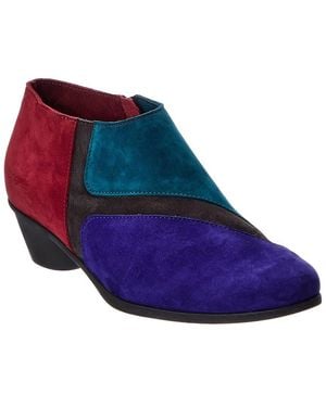 Arche Cyllya Leather Bootie - Blue