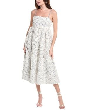 English Factory Midi Dress - White