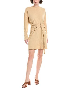 Nation Ltd Gloria Mini Dress - Natural