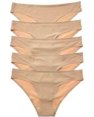Honeydew Intimates Set Of 5 Skins Hipster Panty - Natural