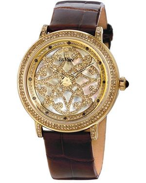 Le Vian Medallion Diamond Watch - Metallic