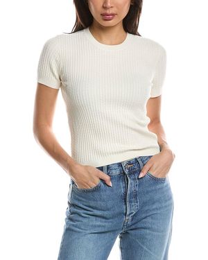 FRAME The Fine Cable Top - White