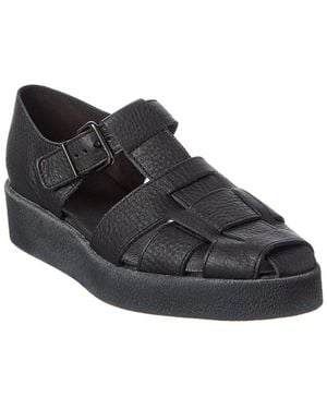 Arche Comaya Leather Sandal - Black