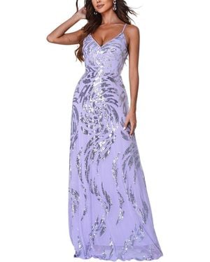 MISSORD Maxi Dress - Purple